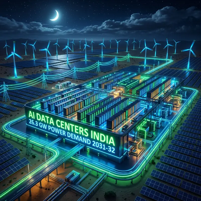 AI Data Centers India 26.3 GW: बिजली की भारी मांग का नया खुलासा! 🤖⚡