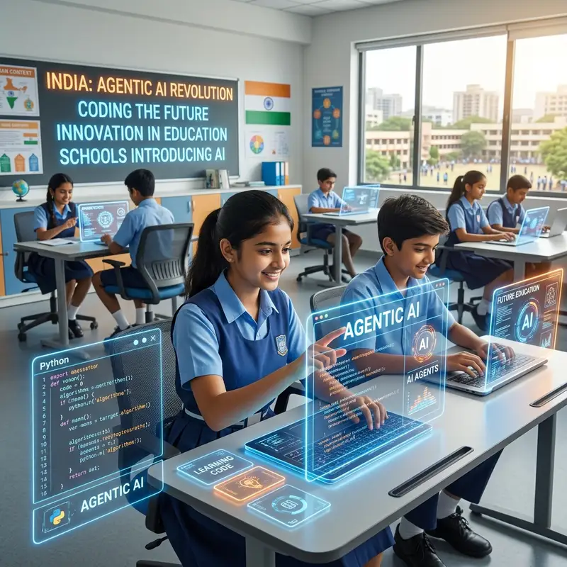 CBSE का बड़ा फैसला: Indian Schools में 6th Class से पढ़ाया जाएगा 'Agentic AI'! 🏫🇮🇳