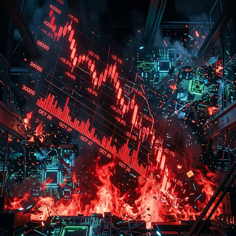 AI Stock Crash: ग्लोबल मार्केट में हाहाकार, सैमसंग और एआई शेयर्स में भारी गिरावट! 🤖📉