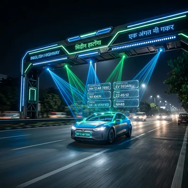 AI Toll Collection India: बिना रुके कटेगा टोल, NH-48 पर शुरू हुई नई AI-MLFF तकनीक! 📱⚡
