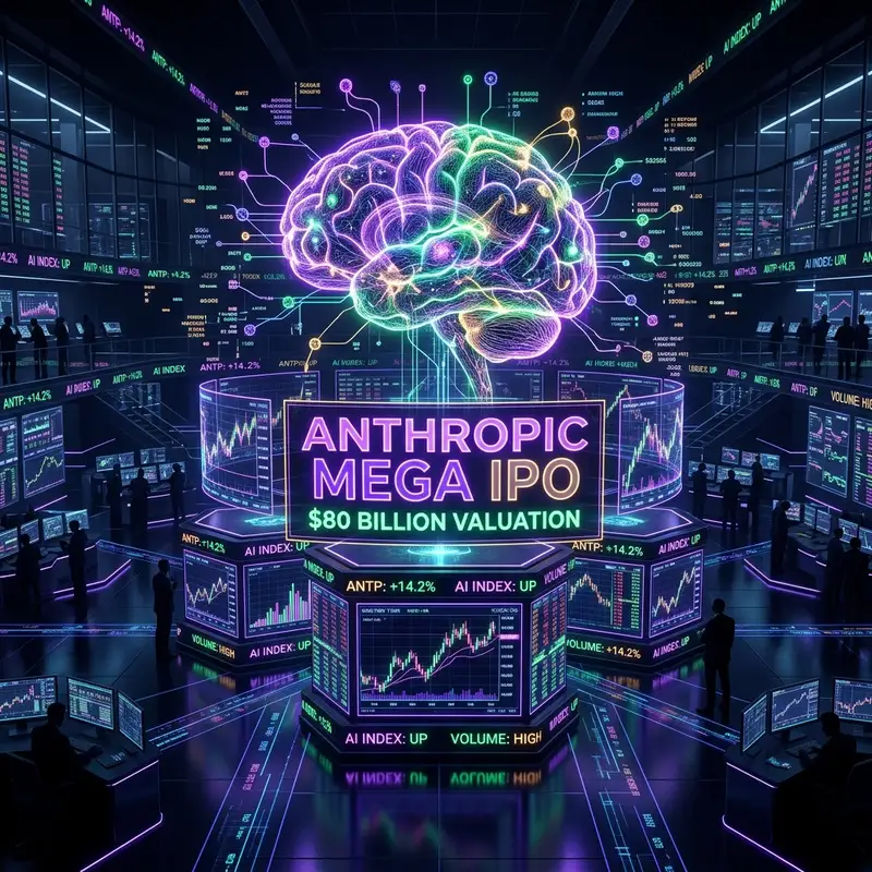 Anthropic Mega IPO 80B Valuation: एआई इतिहास का सबसे बड़ा आईपीओ! 🤖📈