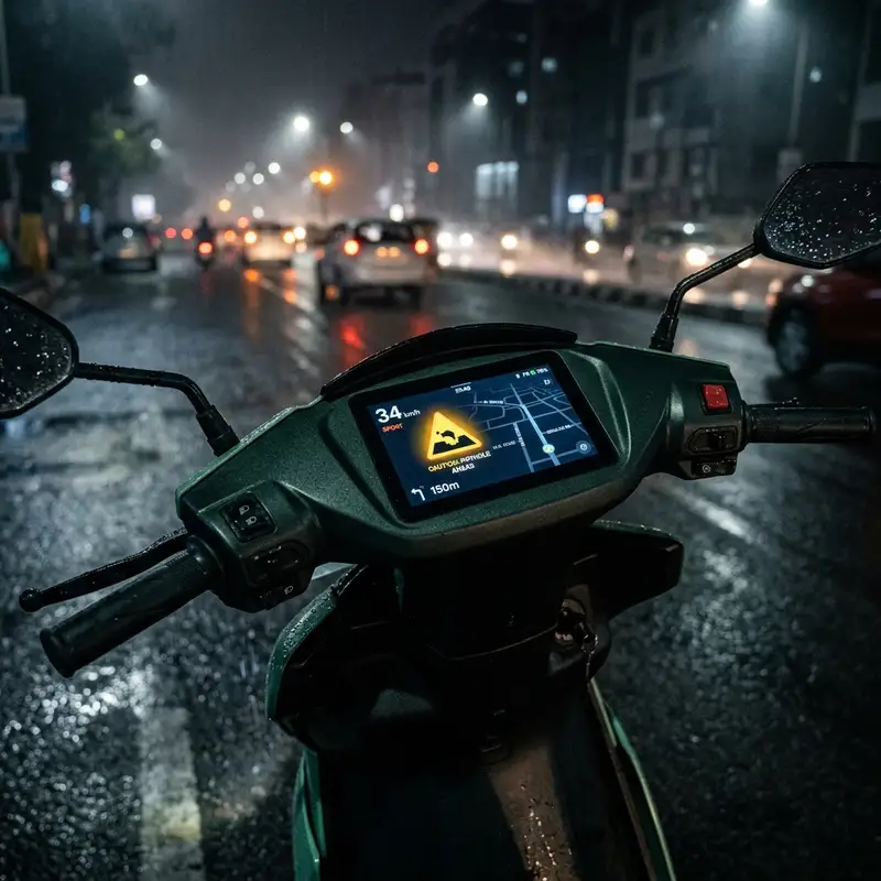 Ather Pothole Alerts: गड्डों से बचाएगा एआई! 🚗⚡