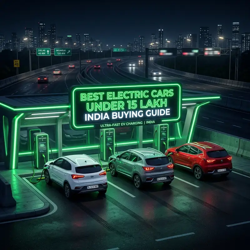 Best Electric Cars Under 15 Lakh: लंबी रेंज और बजट फ्रेंडली ईवी! 🚗⚡