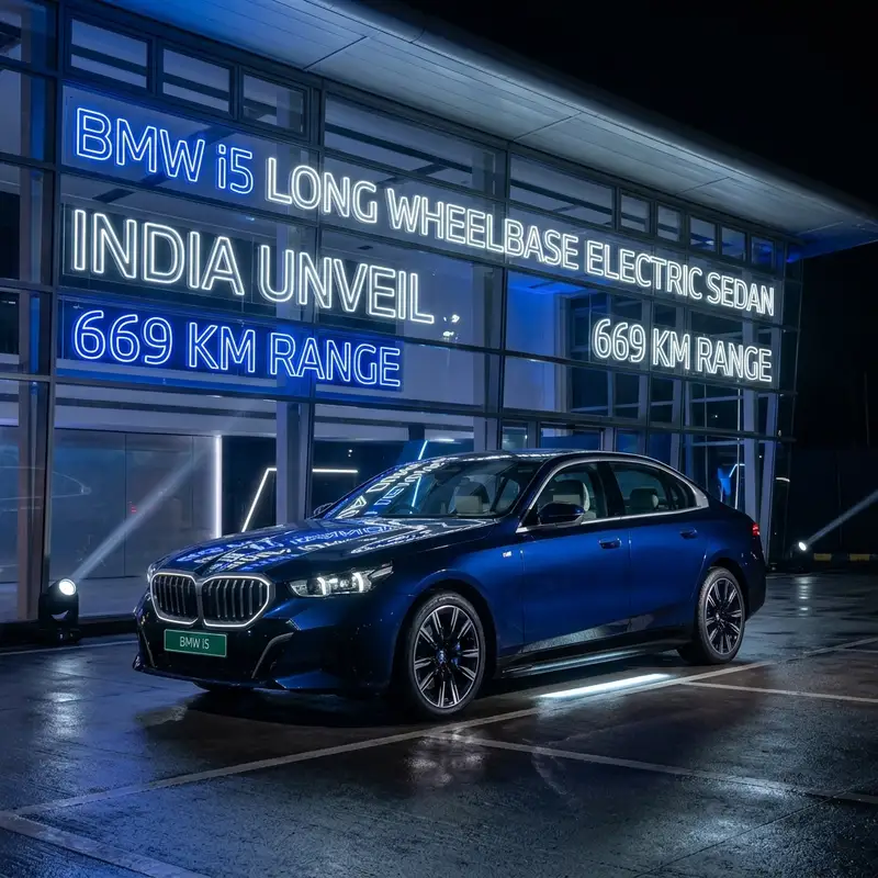 BMW i5 Long Wheelbase EV India: 669 KM रेंज और मेक इन इंडिया! 🚗⚡