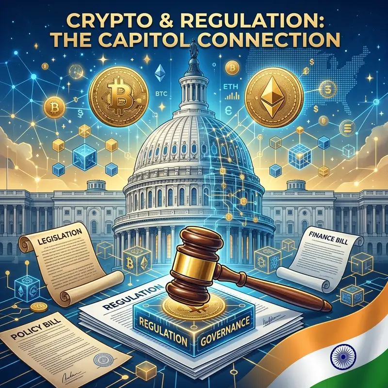 US Senate में Crypto Bill पर Vote इस हफ्ते: Indian Investors पर क्या होगा Impact? 🏛️₿