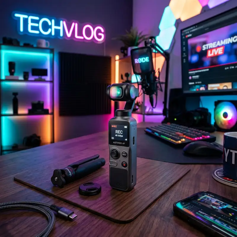दुनिया की सबसे बड़ी DJI Osmo Pocket 4P कैमरा 14 मई को होगी लॉन्च! 📸🔥