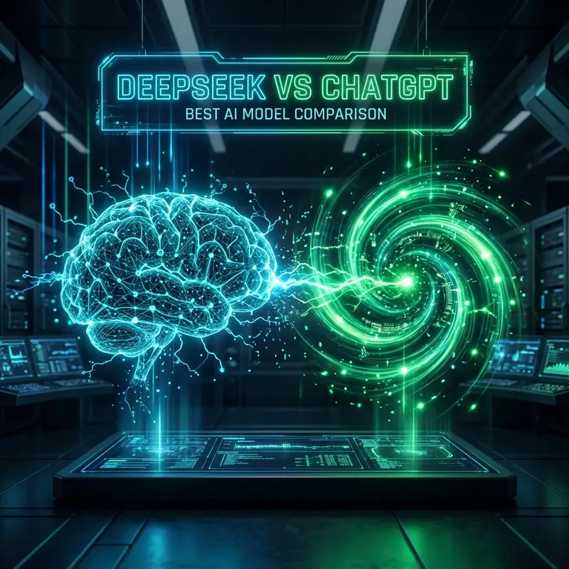 DeepSeek vs ChatGPT: कोडिंग और भारतीय यूजर्स के लिए कौन सा एआई बेस्ट? 🤖⚔️