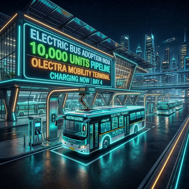 Electric Bus Adoption India 10000: ई-बसों का सबसे बड़ा विस्तार! 🚗⚡