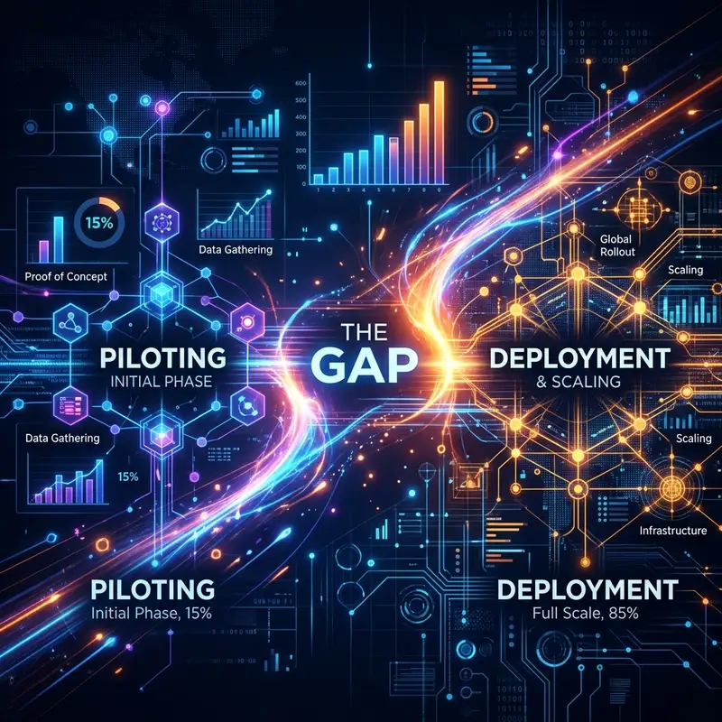 Enterprise AI Adoption Gaps: 75% कंपनियां अभी भी पायलट फेज में, एआई रिटर्न पर बीसीजी की बड़ी रिपोर्ट! 📉🤖