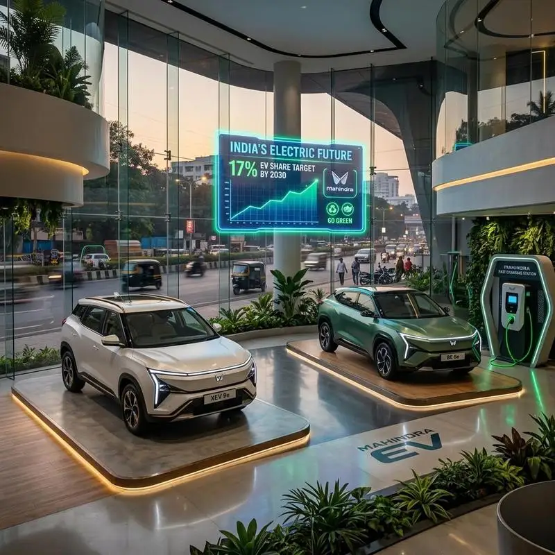 Mahindra का 17% EV Share Target: CAFE III नियमों के बाद क्या होगा? ⚡🚗