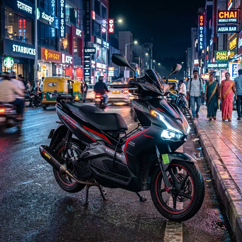 Honda Air Blade: भारत में पेटेंट हुआ होंडा का नया मैक्सी-स्कूटर (Maxi-Scooter), Aerox को मिलेगी कड़ी टक्कर! 🛵🔥