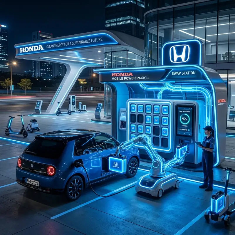 Honda Mobile Power Pack e: अमेरिका में Battery Swap Tech का तहलका! भारत में कब? 🔋🇺🇸