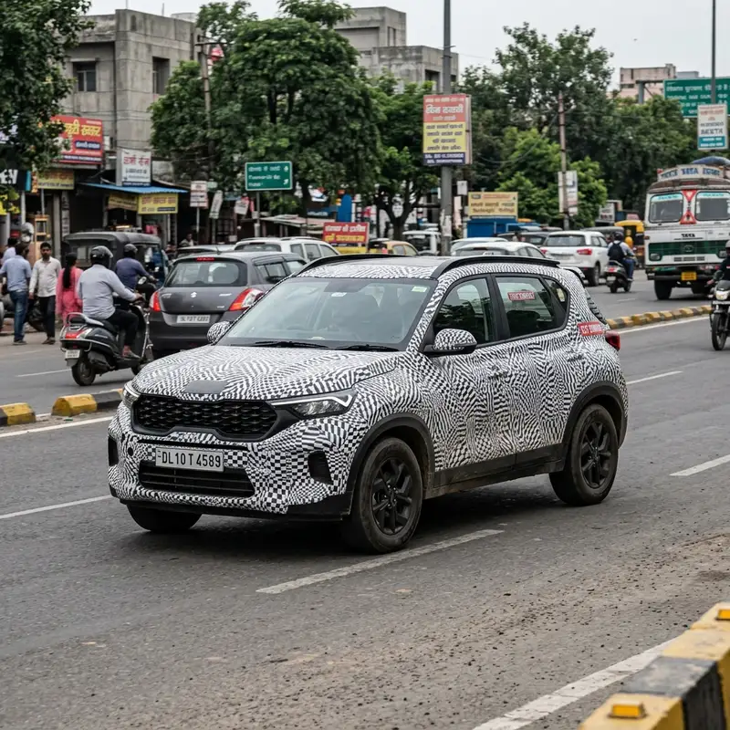 दूसरी पीढ़ी की Kia Sonet Spied: नए फीचर्स और डिज़ाइन के साथ टेस्टिंग करती दिखी! 🚗👀