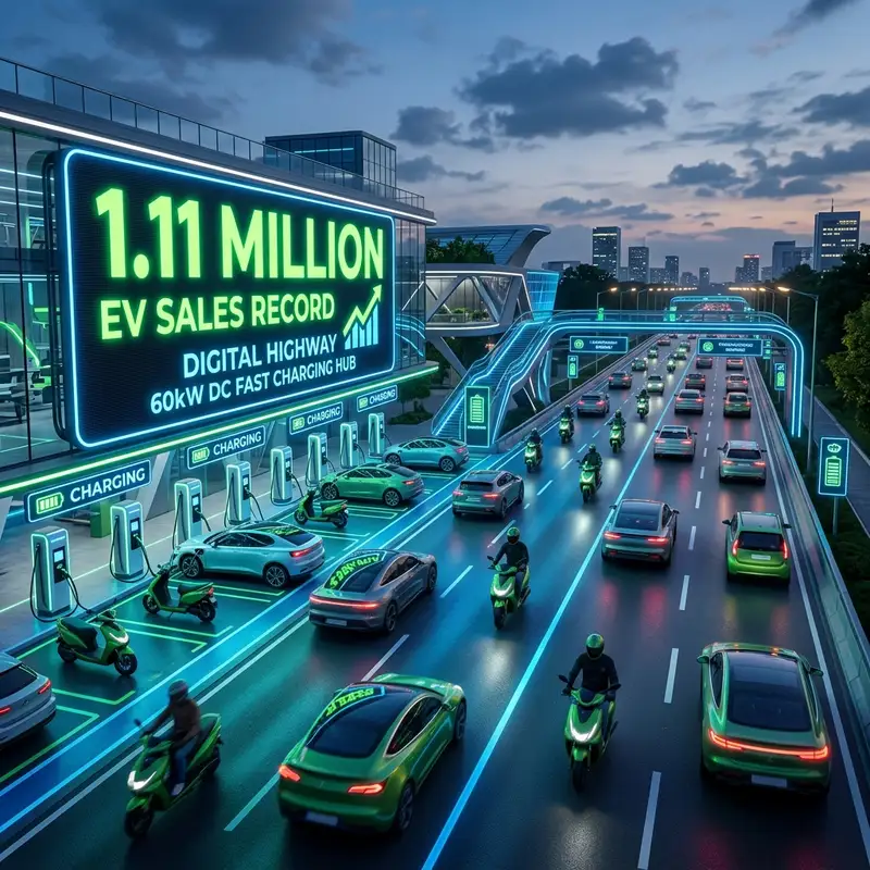 India Electric 2W Sales Milestone: 7 महीनों में 11 लाख ईवी का नया रिकॉर्ड! 🚗⚡