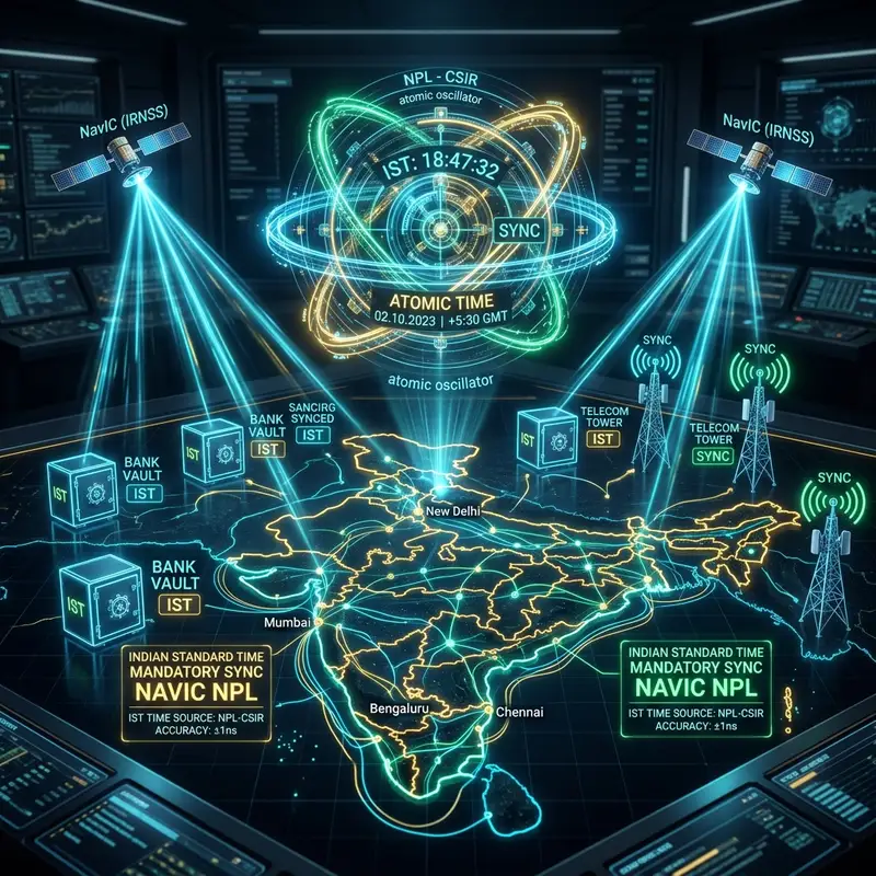 Indian Standard Time Mandatory Sync: बैंकिंग व टेलीकॉम के लिए कड़े नियम! 💻🔒