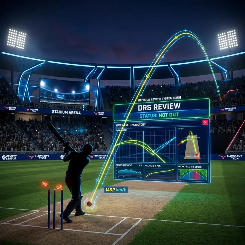 IPL 2026 Playoff Broadcast Tech: कैसे DRS और अल्ट्रा-एज तकनीक ने पलटा RR vs SRH मैच? 🏏⚡