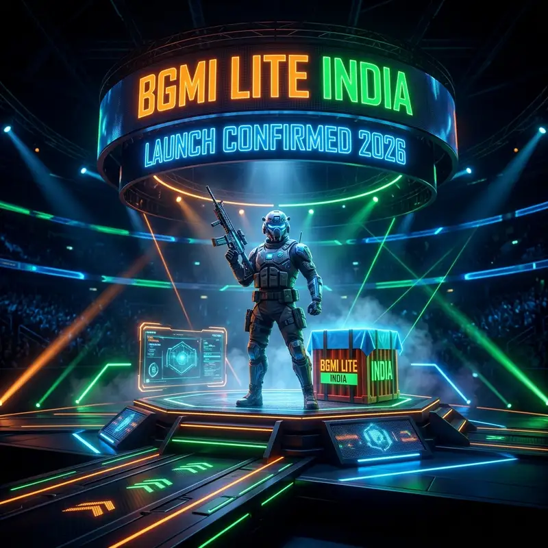 BGMI Lite India Launch: क्राफ्टन ने की आधिकारिक पुष्टि! 🎮⚡