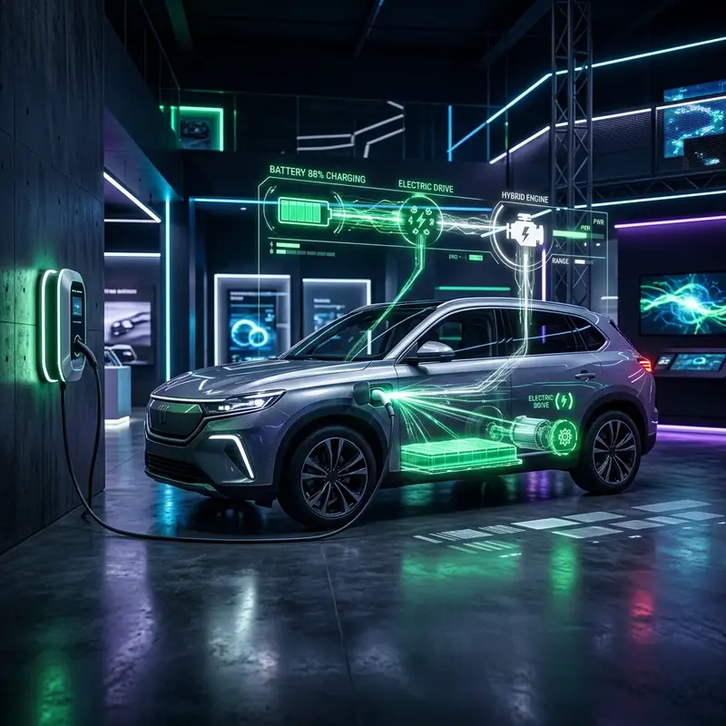 MG Plug-in Hybrid Debut: 16 जुलाई को भारत आ रही है 1000 KM रेंज वाली नई कार, सिएरा को टक्कर! 🚗⚡