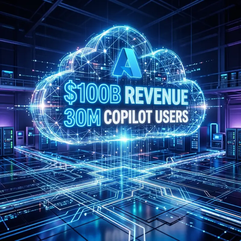 Microsoft Copilot 30M Users: एज़्योर $100B पार! 🤖💼