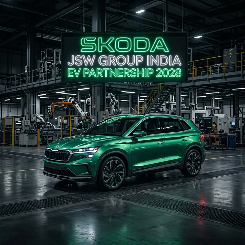 Skoda JSW India EV Partnership: 2028 में आएगी सस्ती ईवी! 🚗⚡