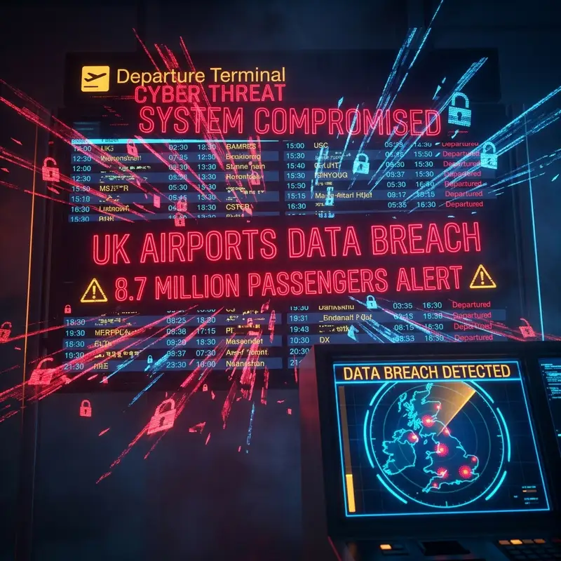 UK Airports Data Breach 8.7 Million: यात्रियों का पर्सनल डेटा लीक! 💻⚠️