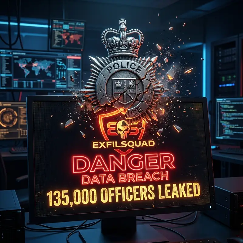 UK Police PNLD Data Breach: 1.35 लाख पुलिस अधिकारियों का डेटा लीक! 💻⚠️