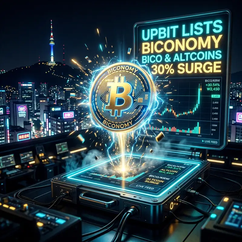 Upbit Lists BICO Biconomy Altcoins: 30% का जोरदार उछाल! 💰🔥