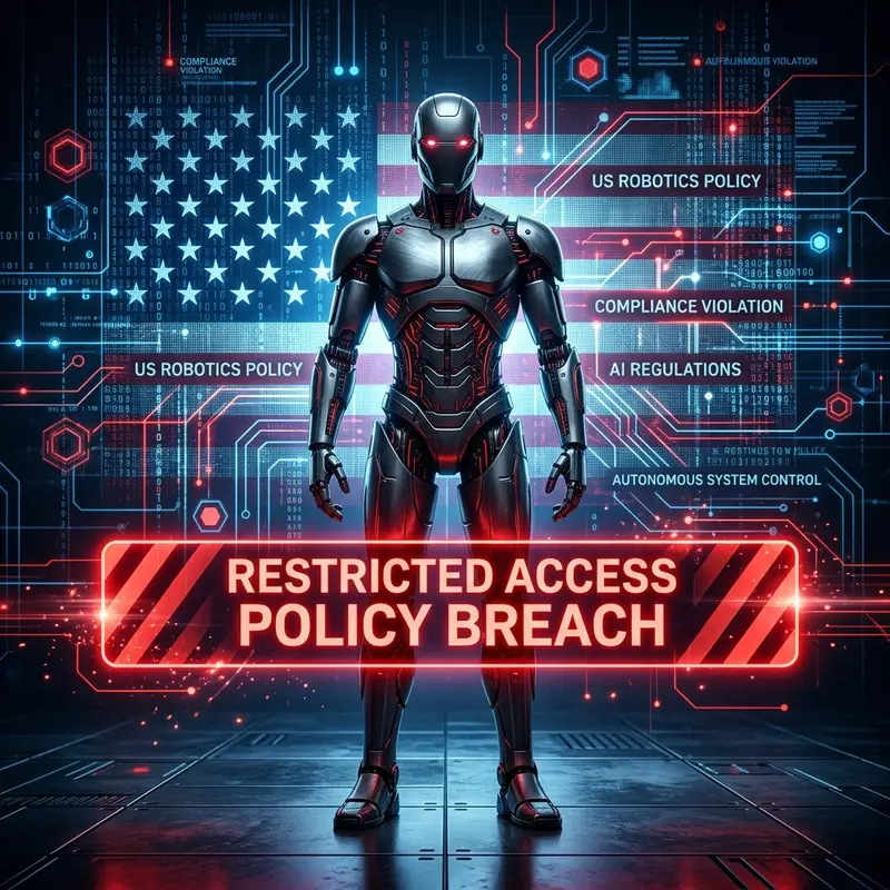 US Humanoid Robot Ban: अमेरिका का बड़ा कदम, चीनी ह्यूमनाइड रोबोट्स के आयात पर लगा बैन! 🤖🚫