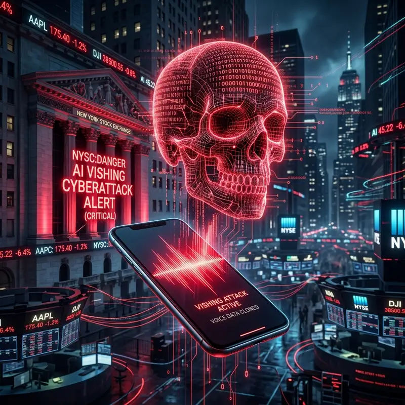 Wall Street AI Vishing Cyberattack: एआई वॉइस हैकिंग से वित्तीय हड़कंप! 💻⚠️