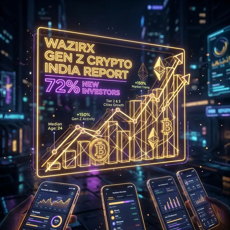 WazirX Gen Z Crypto India Report: 72% नए निवेशक जेनरेशन जेड! 💰🇮🇳