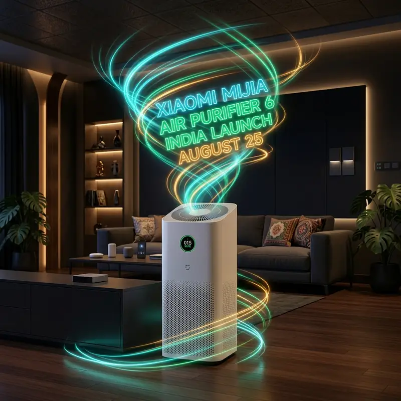 Xiaomi Mijia Air Purifier 6 India: 25 अगस्त को बड़ा डेब्यू! 📱💨