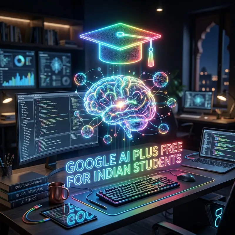Google AI Plus Free India: छात्रों के लिए 1 साल मुफ्त! 🤖🎓