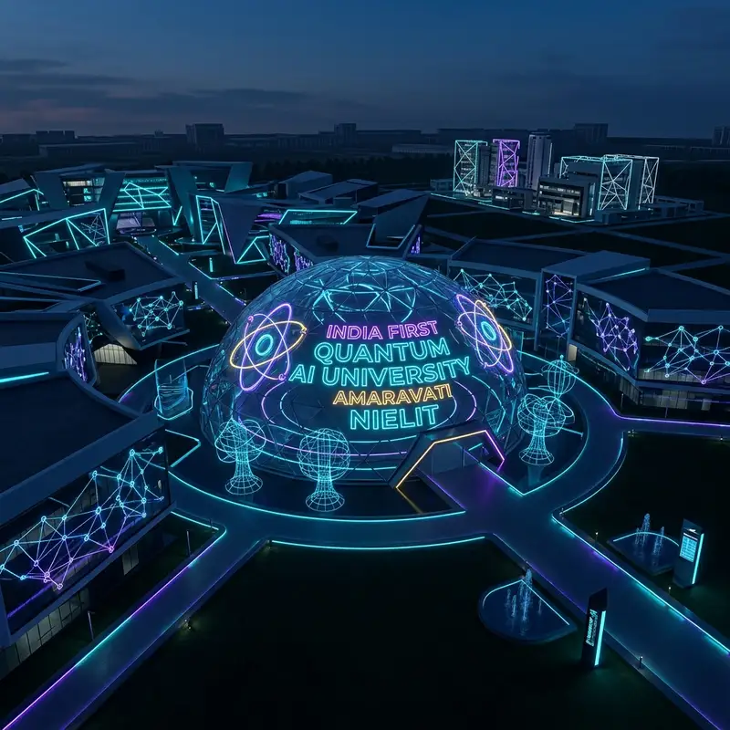 India First Quantum AI University Amaravati: ₹730 करोड़ के कैम्पस को मंजूरी! 🚀🇮🇳