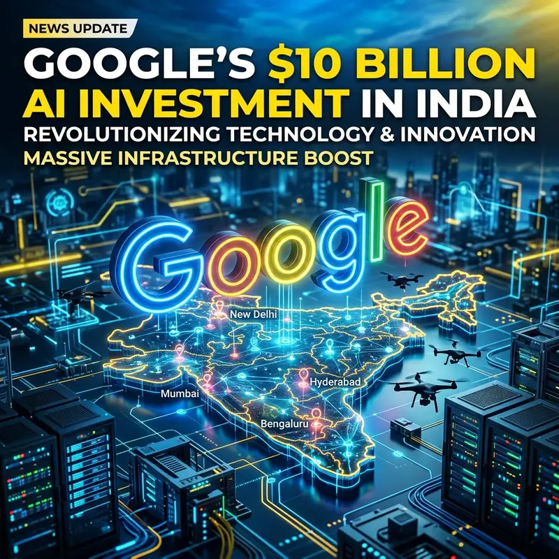 Google Ka Bharat Mein Bada AI Investment! 🤖🇮🇳