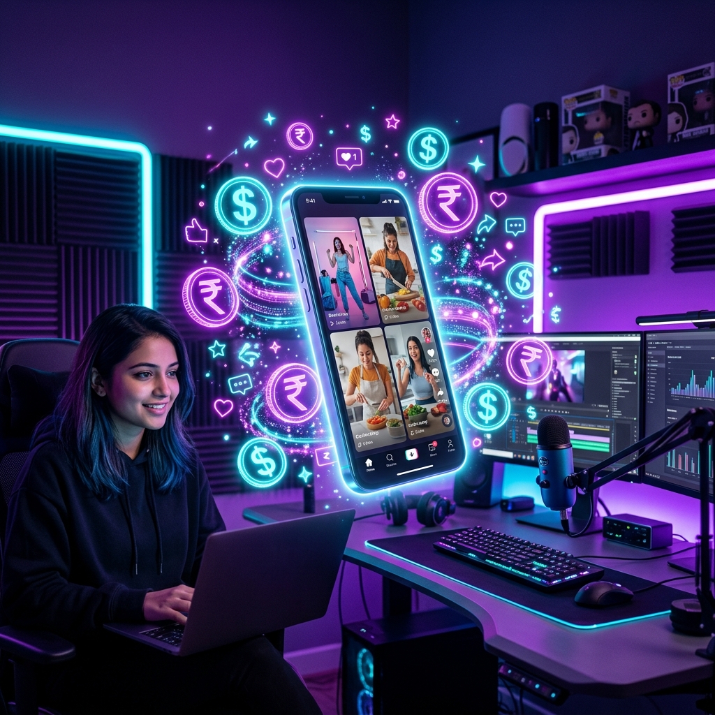 AI Instagram Reels рд╕реЗ рд░реЛрдЬрд╝ тВ╣2,000 рдХреИрд╕реЗ рдХрдорд╛рдПрдВ? (100% Free Tools 2026)