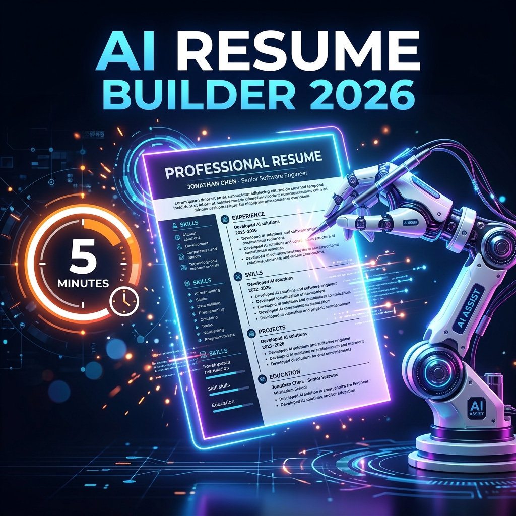 AI से Resume कैसे बनाएं — 5 Minute में Professional CV (Free)