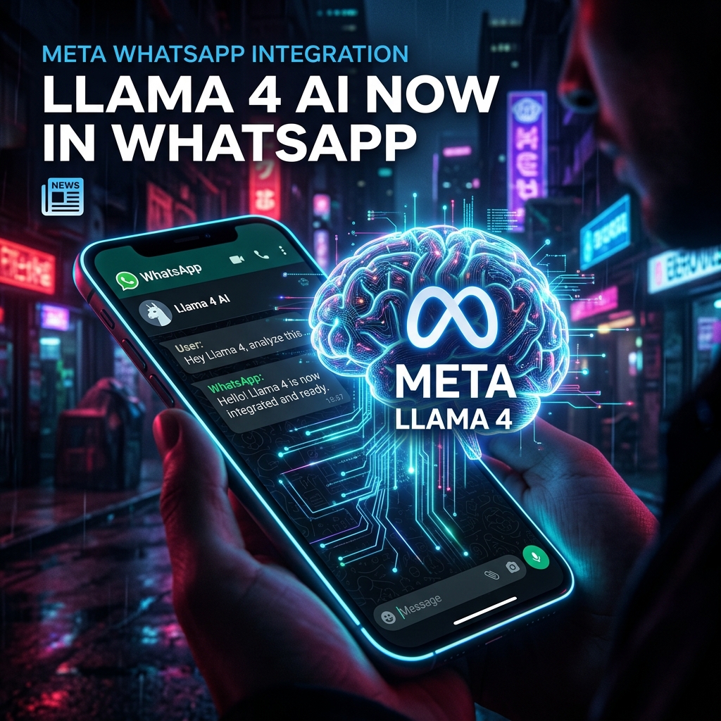 WhatsApp में आया Llama-4: अब आपका खुद का 'Personal AI Agent'! 💬🤖