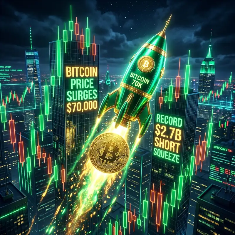 Bitcoin $70,000: ऐतिहासिक उछाल! 💰🚀