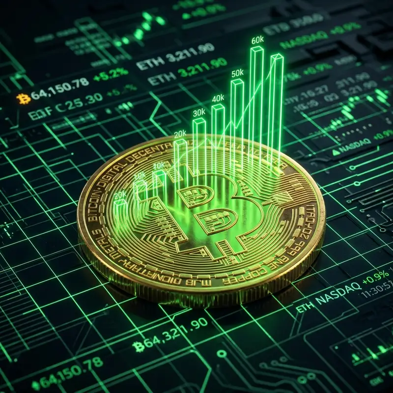 Bitcoin Short Squeeze Rally: बिटकॉइन $64K पार! 💰📈