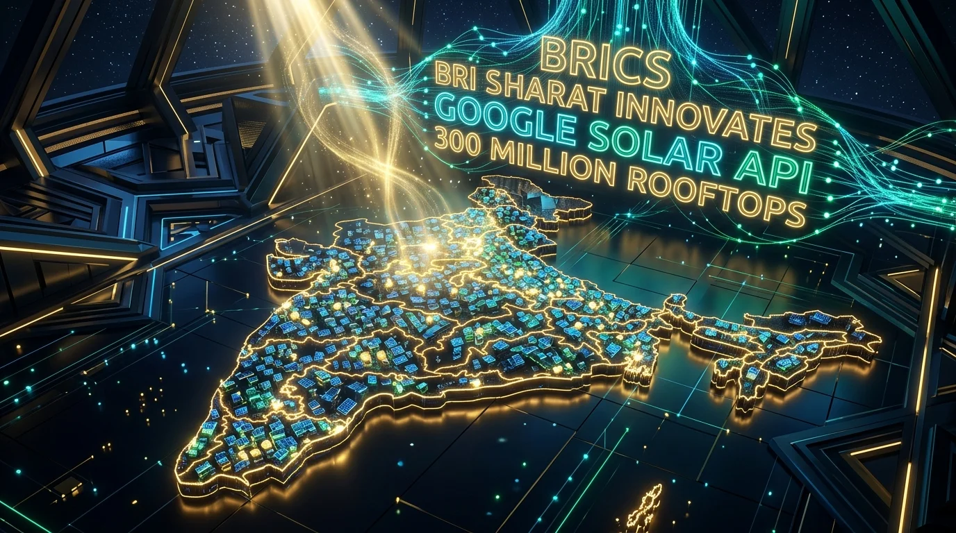 Google Solar: 30 करोड़ भारतीय छतों पर सोलर AI! 🤖☀️