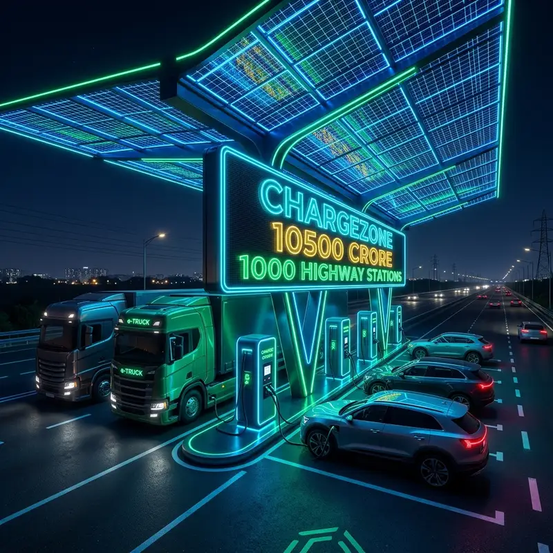 CHARGEZONE: ₹10,500 Cr के हाईवे EV प्रोजेक्ट्स! 🚗⚡