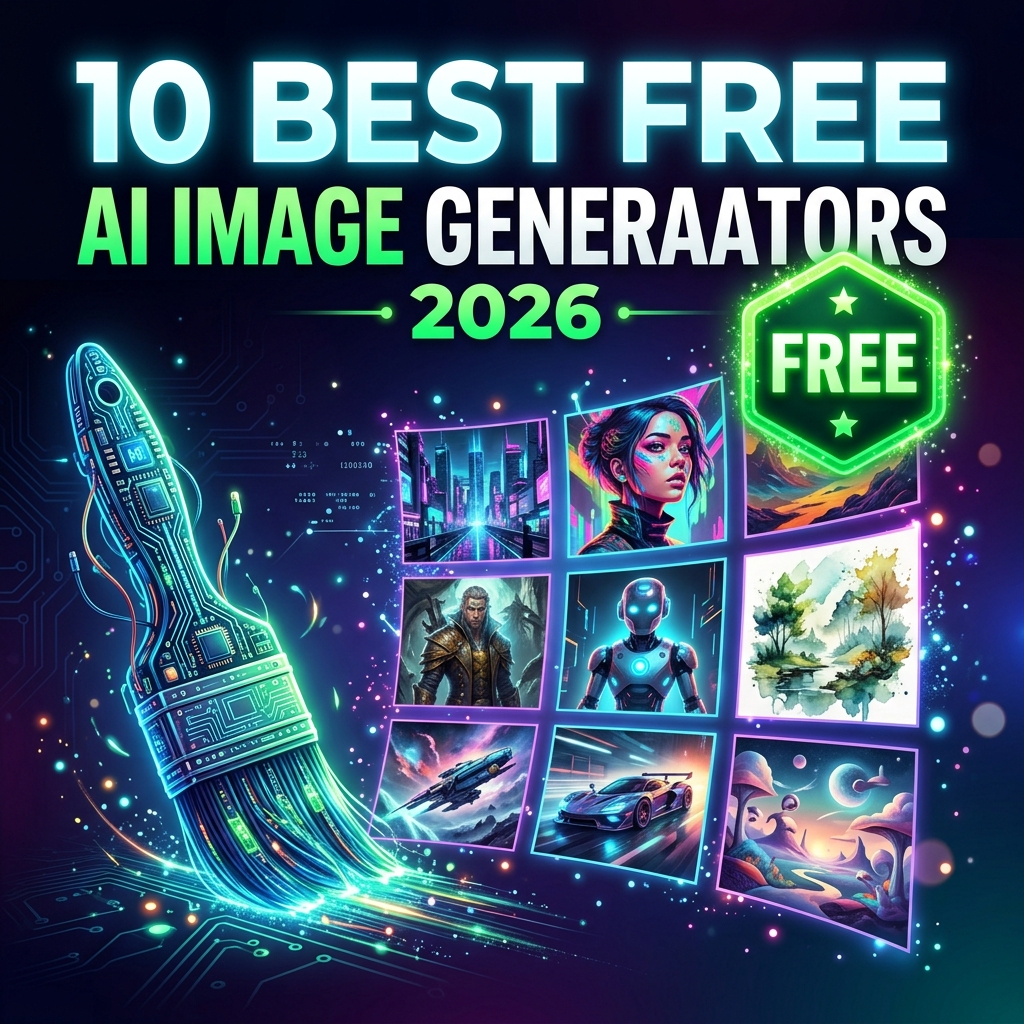 Free AI Image Generator — India में 10 Best Tools (2026 Updated List)