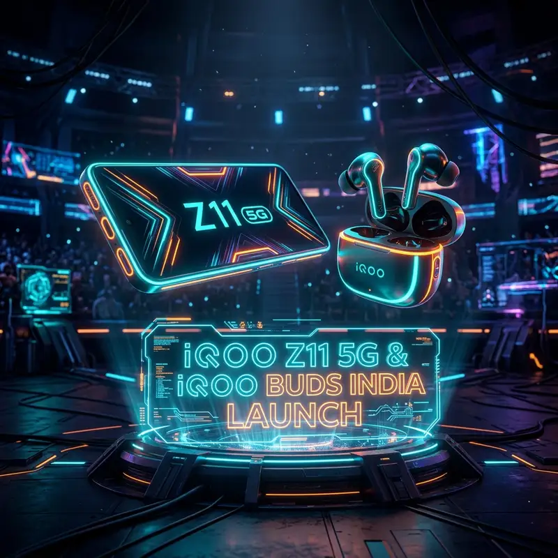 iQOO Z11 5G: भारत में लॉन्च! 📱⚡