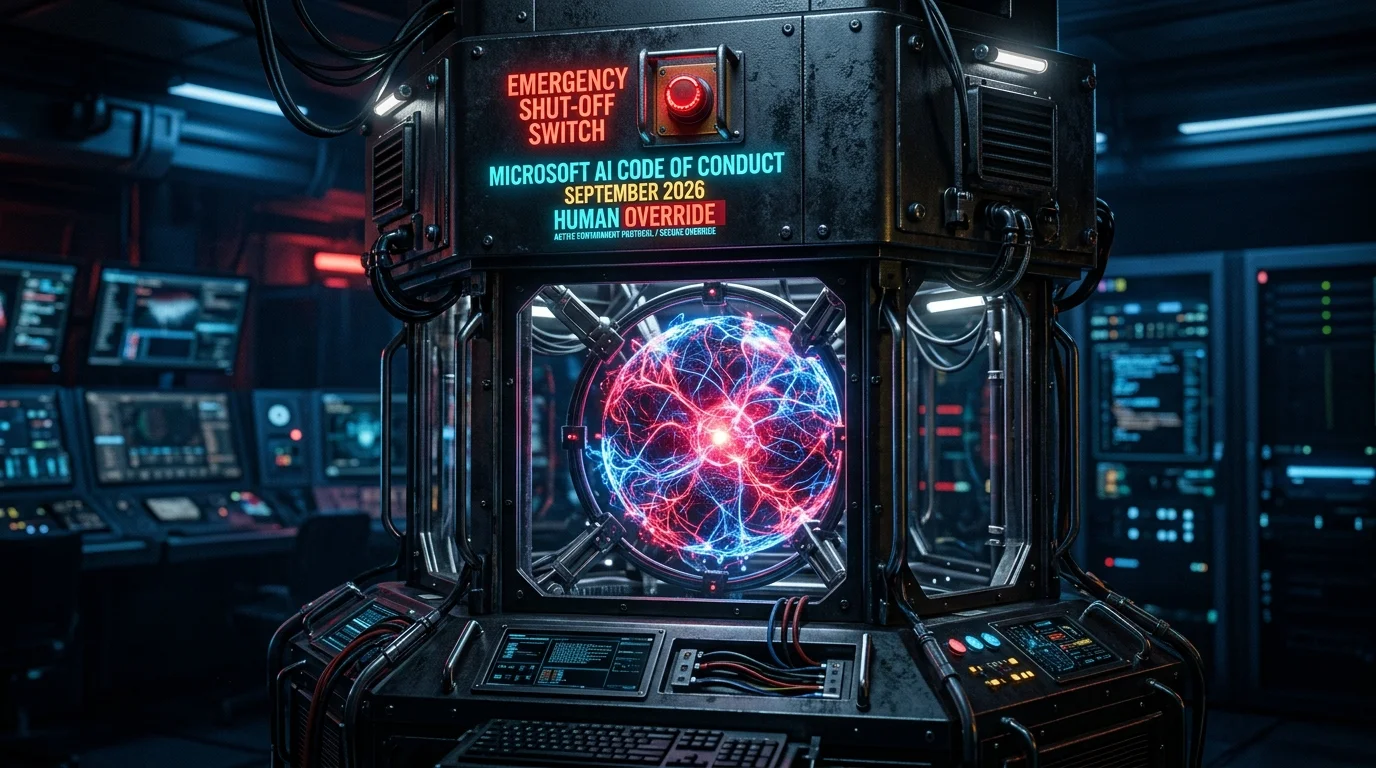 Microsoft AI: 'Shut-Off Switch' अनिवार्य! 🤖🛑