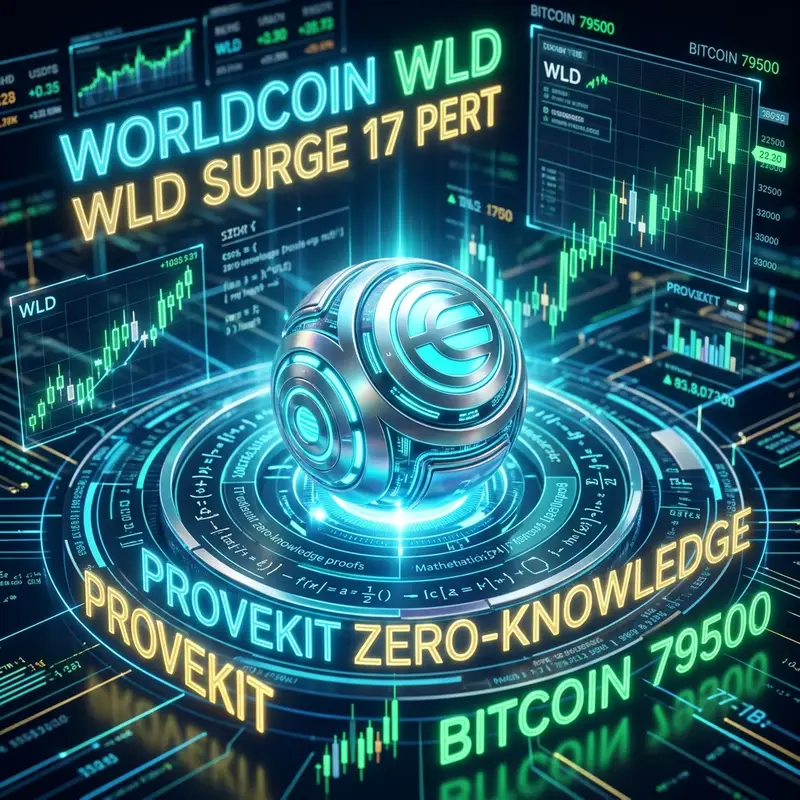 Worldcoin: ProveKit लॉन्च के बाद WLD 17% उछला! 💰🚀